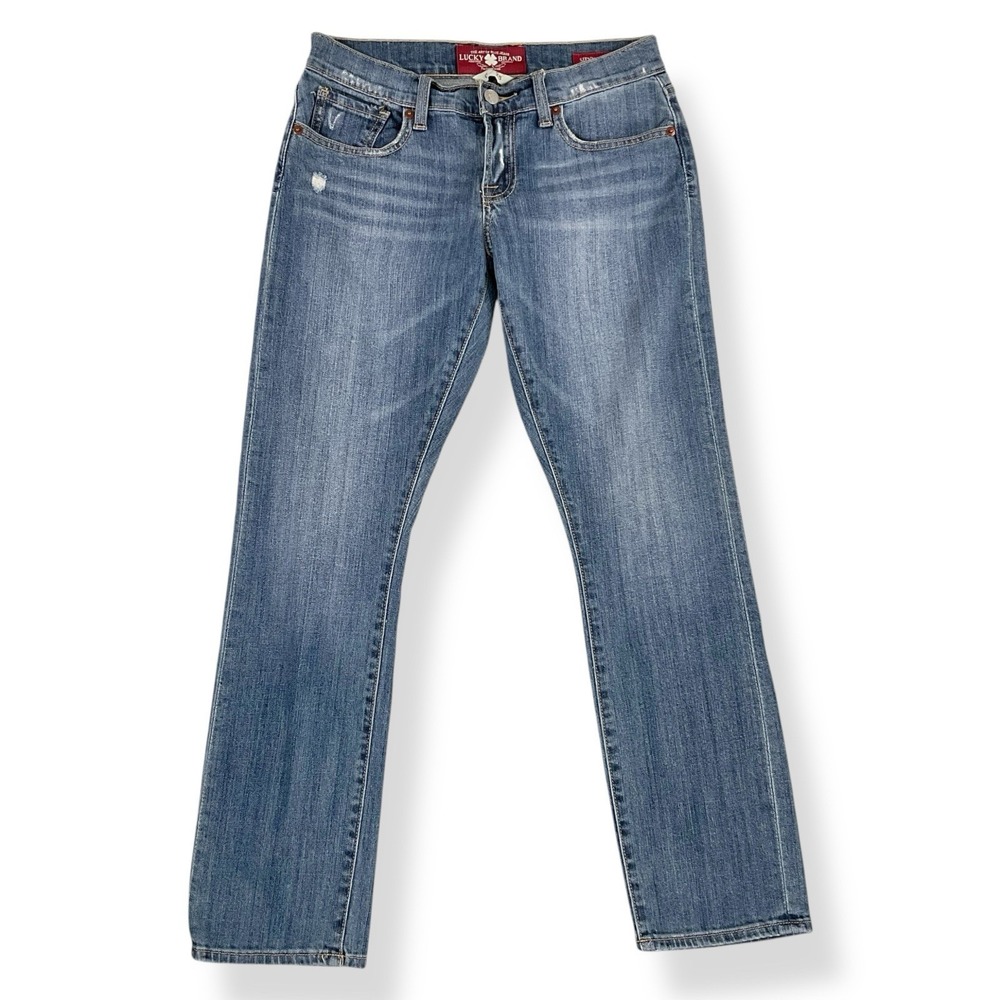Lucky Brand Jeans Womens 0/25 Blue Sienna‎ Tomboy Denim Ankle Low Rise Y2K NWT